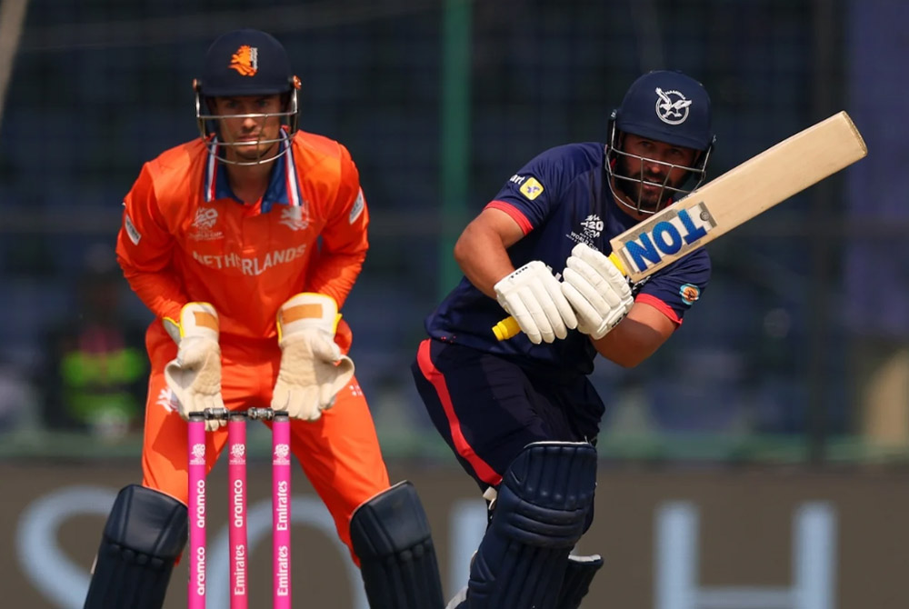 टी–२० विश्वकप: नामिबियाले नेदरल्याण्डसलाई दियो १५७ रनको लक्ष्य