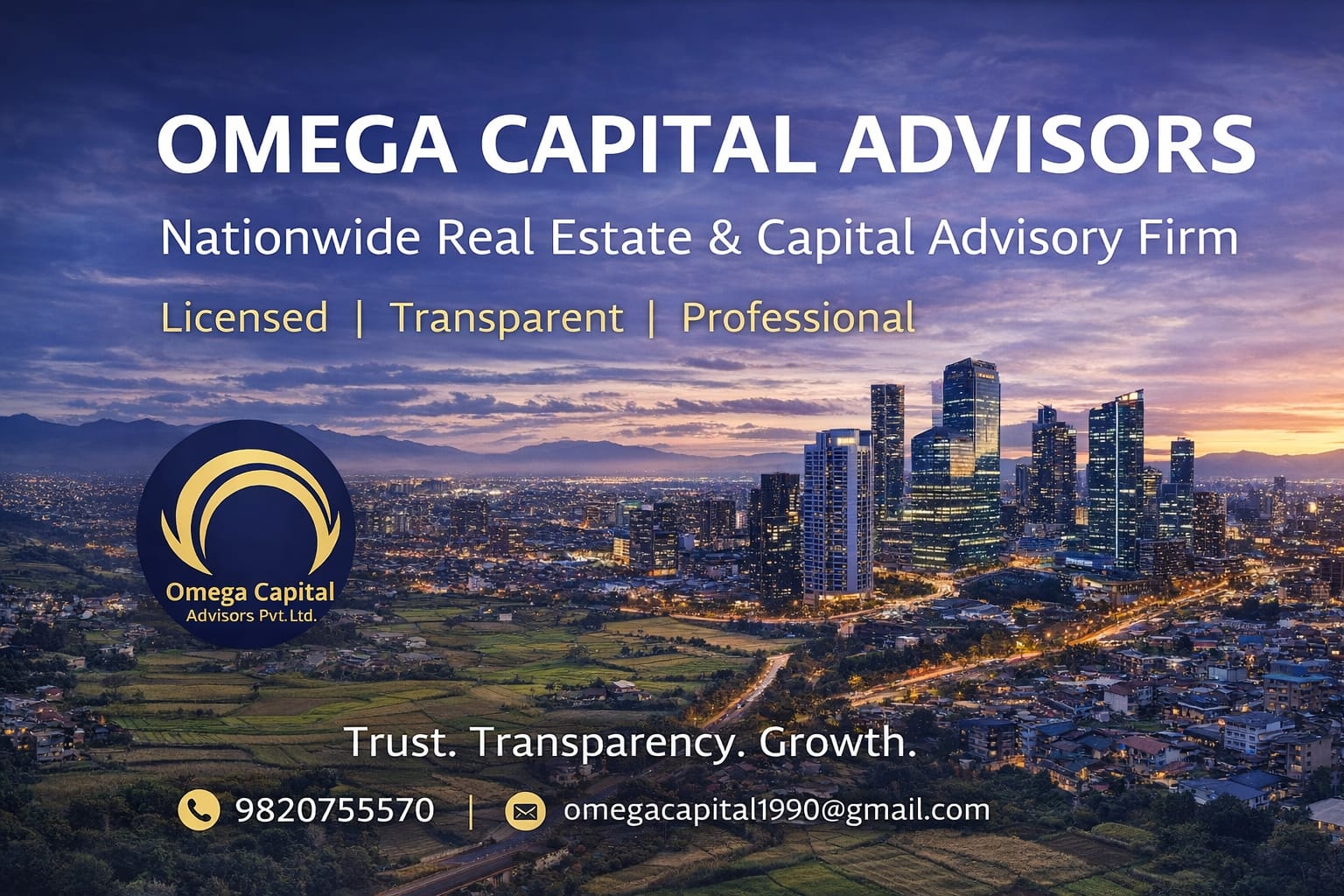 ओमेगा क्यापिटल एडभाइजर्सलाई घरजग्गा कारोबार गर्न सरकारी इजाजतपत्र प्राप्त
