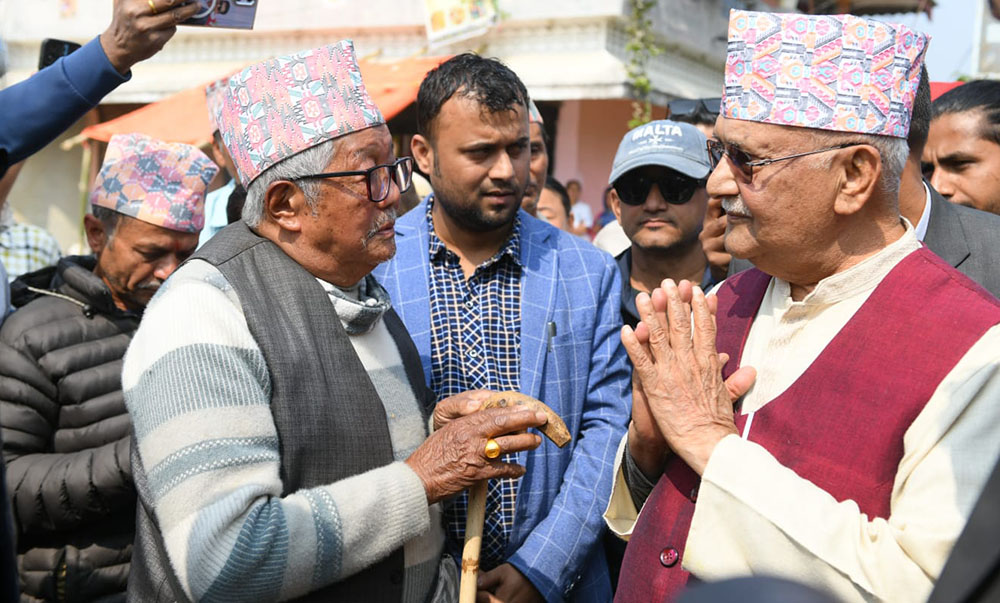राजनीतिक अस्थिरता र हस्तक्षेपका कारण विकास परियोजना अवरुद्ध भएको ओलीको दाबी