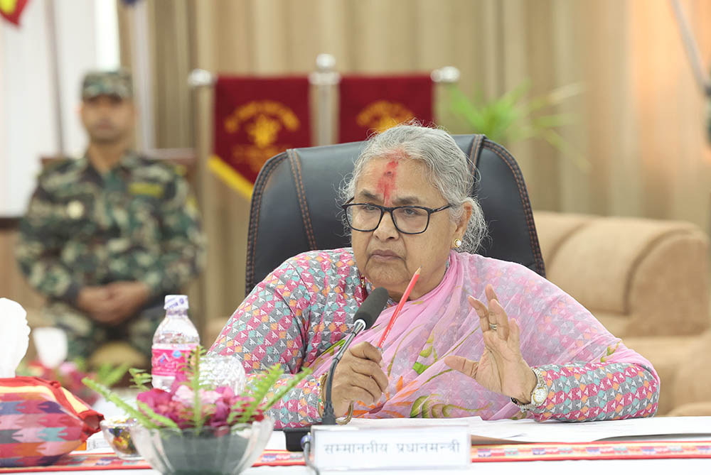 प्रधानमन्त्री कार्कीबाट गण्डकीका विभिन्न जिल्लाको भ्रमण, निर्वाचन तयारीको अनुगमन तथा समीक्षा