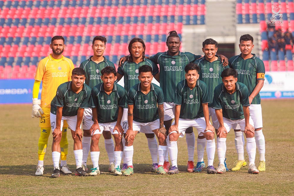 पुलिस क्लबलाई हराउदै सहारा क्लब आहा रारा गोल्ड कपको सेमिफाइनलमा