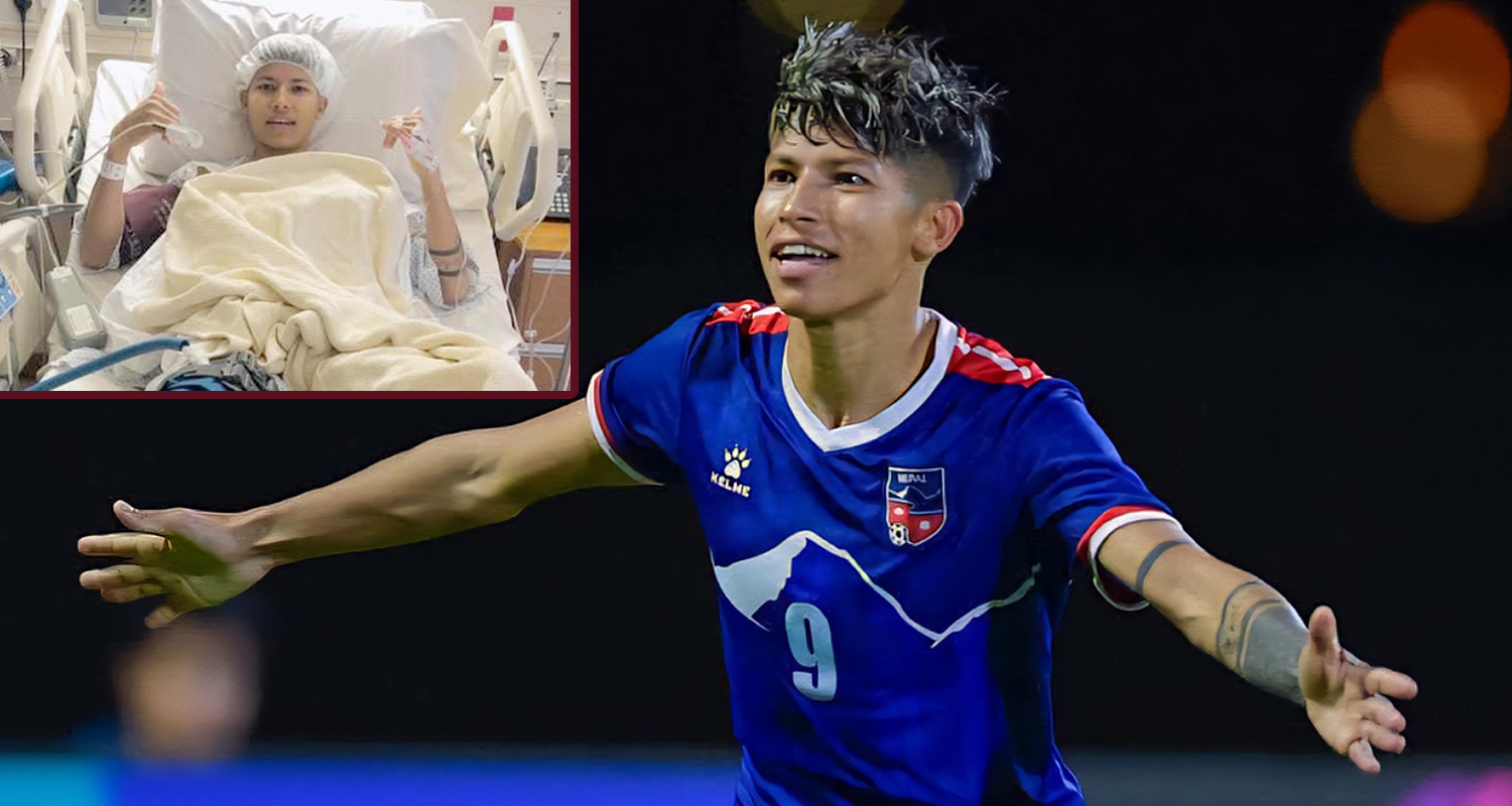 एन्फाले हात झिकेपछि ‘गोल मेसिन’ साम्बाको बिलौना– ‘उपचारका लागि मलाई तपाईँहरूको साथ चाहियो’