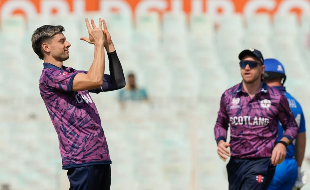 इटालीमाथि स्कटल्याण्डको ७३ रनको फराकिलो जित