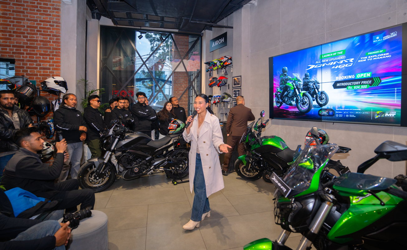 बजाजको अल–न्यू अपग्रेडेड डोमिनार चारसय  सार्वजनिक