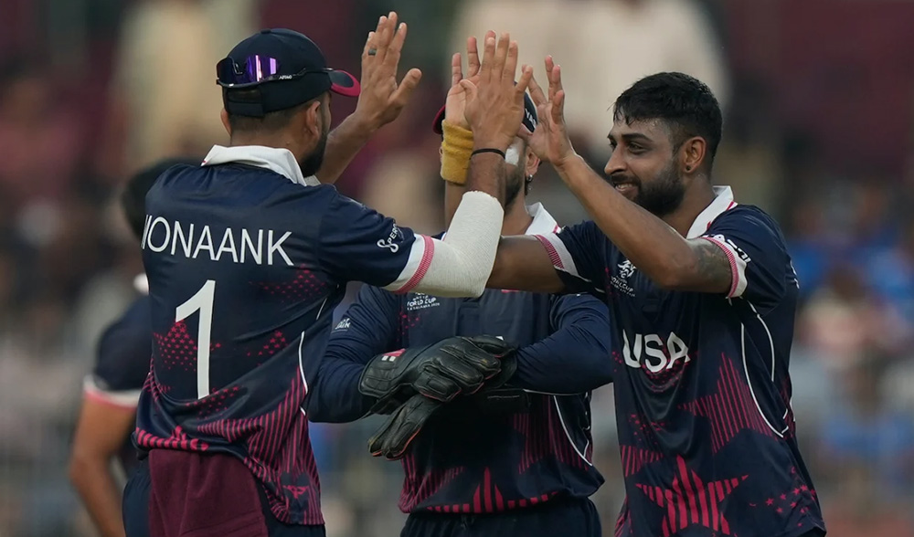 नामिबियामाथि अमेरिका ३१ रनले विजयी