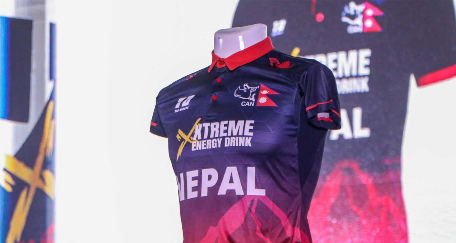 एक्सट्रिम इनर्जीको लोगोअंकित महिला क्रिकेट टिमको जर्सी सार्वजनिक