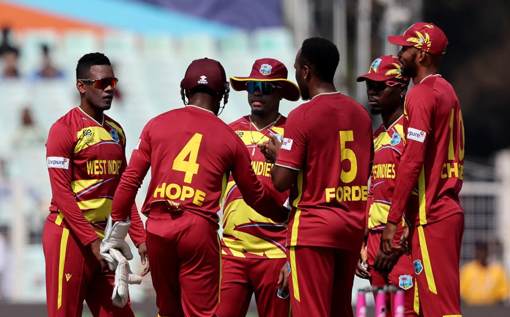 टी–२० विश्वकपमा वेस्ट इण्डिजको लगातार चौथो जित