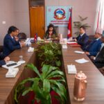 सार्वजनिक यातायात प्रणाली विकास तथा सुधारमा काम गर्ने संघ संस्थाका कार्यवाहक प्रमुखसँग छुट्टाछुट्टै भेटघाट