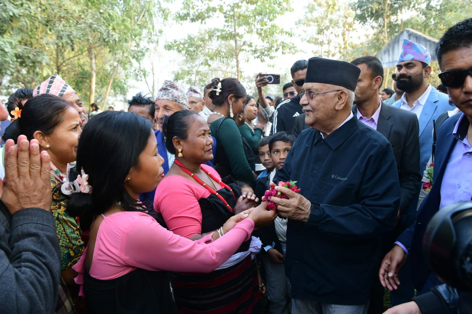 यस्तो छ आज दिनभर दमकमा एमाले अध्यक्ष ओलीको ब्यस्तता