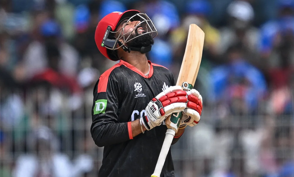 समराको शतकमा क्यानडाले न्यूजील्याण्डलाई दियो १७४ रनको लक्ष्य