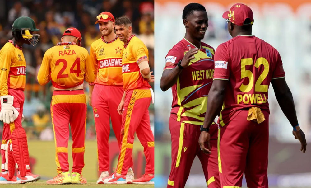 टी-२० विश्वकप: सरप्राइज टिम जिम्बाबेको सामना गर्दै वेस्ट इण्डिज
