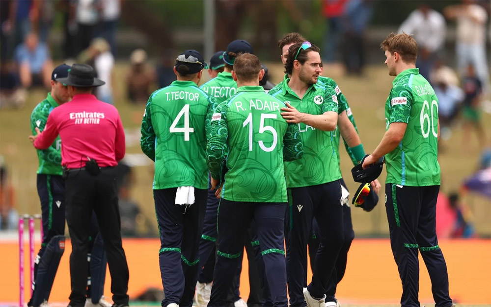 ओमानमाथि आयरल्याण्डको फराकिलो जित