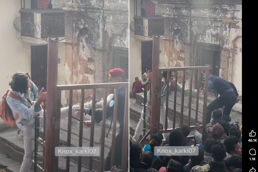 पशुपतिमा प्रहरीमाथि आक्रमण गर्ने युवक पक्राउ