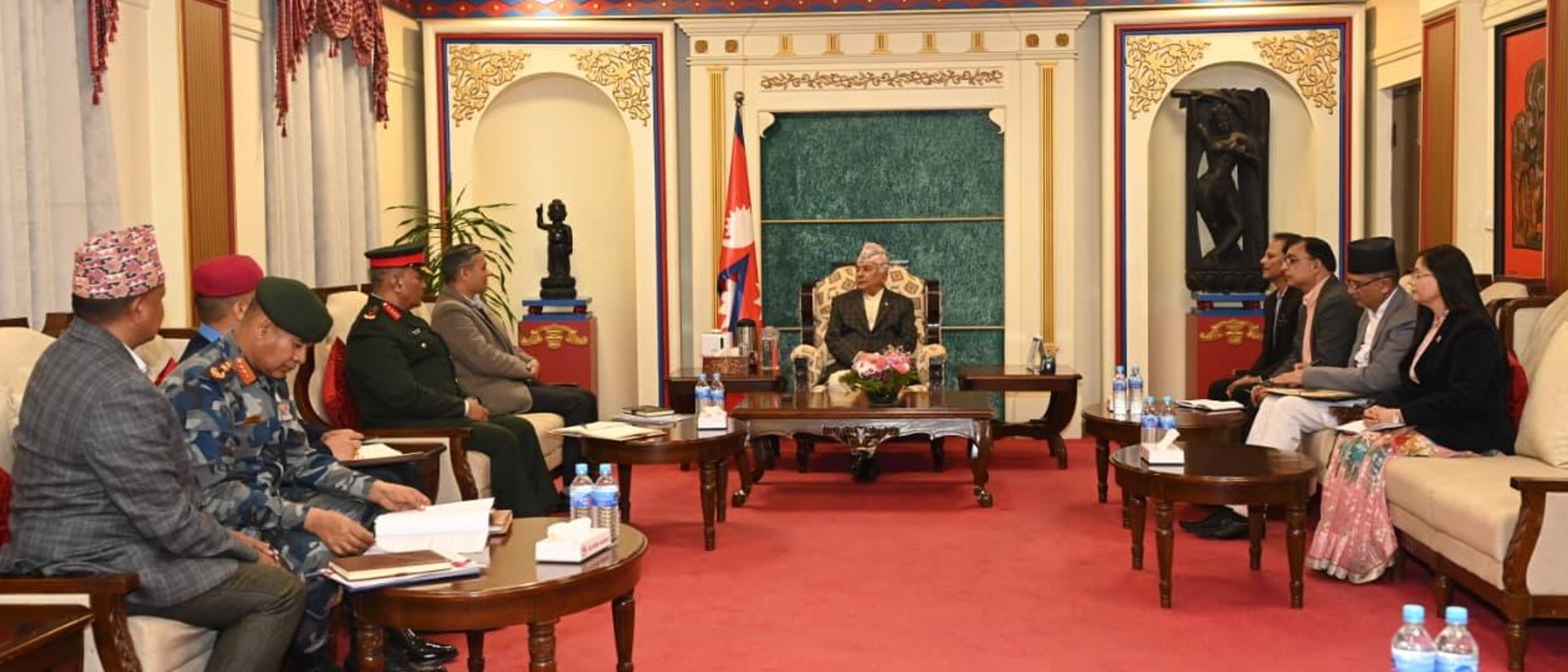 निर्वाचनमा शान्ति सुरक्षाको व्यवस्था प्रभावकारी बनाउन राष्ट्रपतिको निर्देशन