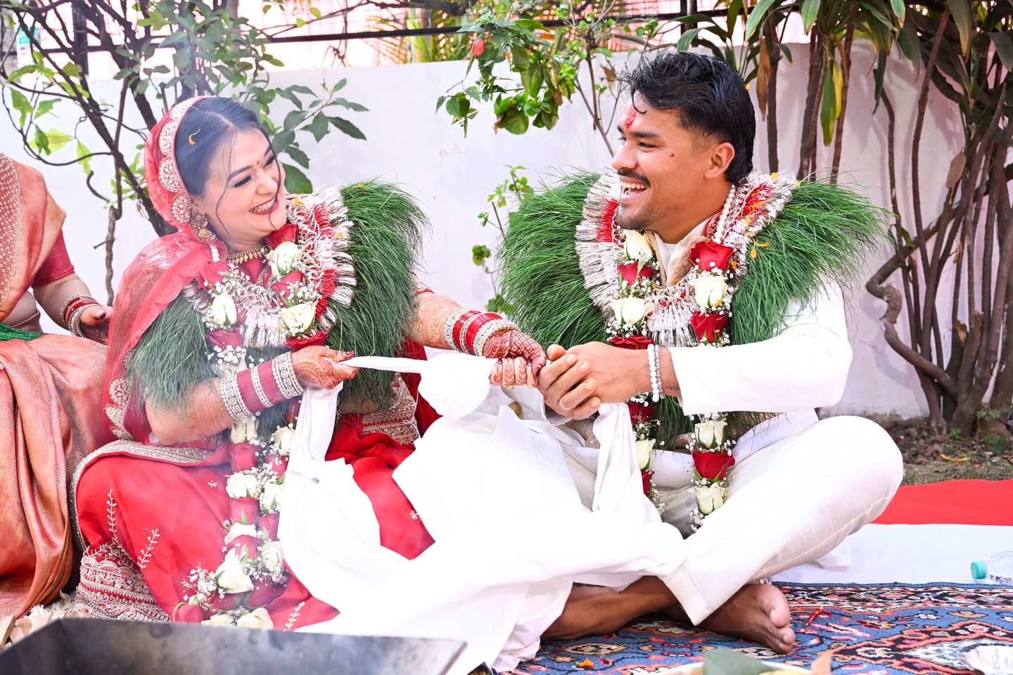 क्रिकेटर करण केसी विवाह वन्धनमा बाँधिए (फोटो फिचर)