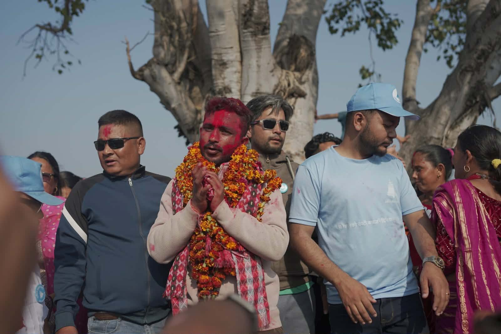 संसदीय यात्रामा पुगे केपी खनाल