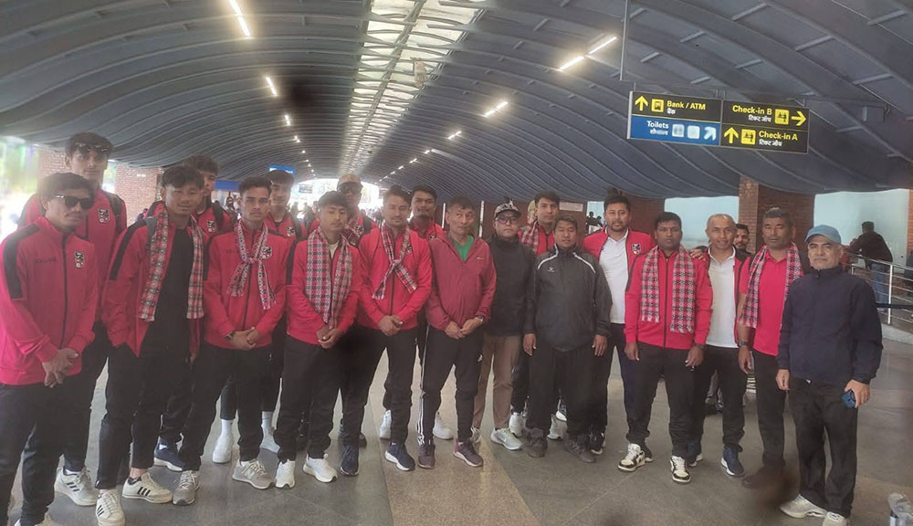 लाओसविरुद्ध खेल्ने नेपाली राष्ट्रिय फुटबल टिमको घोषणा