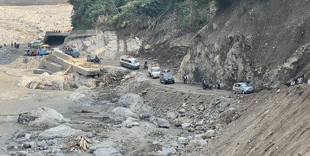 बिपी राजमार्ग पूर्ण रुपमा सुचारू
