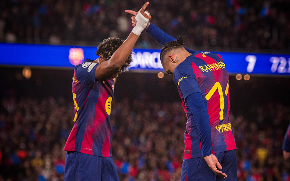 बार्सिलोना च्याम्पियन्स लिगको क्वाटरफाइनलमा