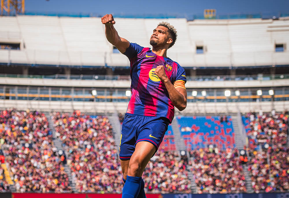 रोनाल्ड अराउजोको गोलमा बार्सिलोना विजयी