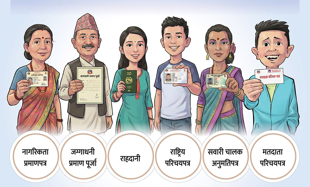 यी ६ प्रकारका परिचयपत्रले पाइन्छ मतदान गर्न