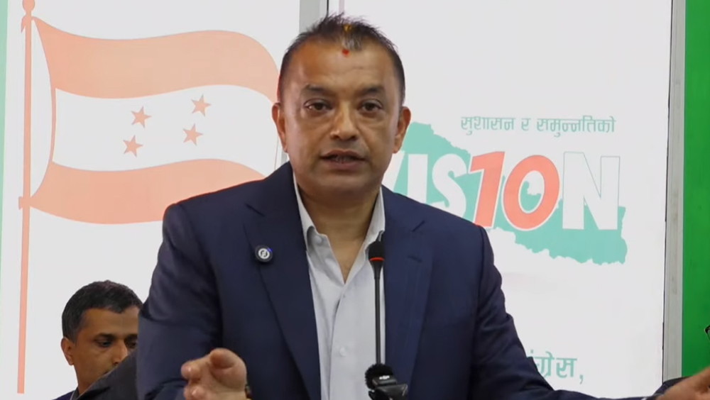 हतास भएर राजीनामा दिएको थिइनँ : गगन थापा