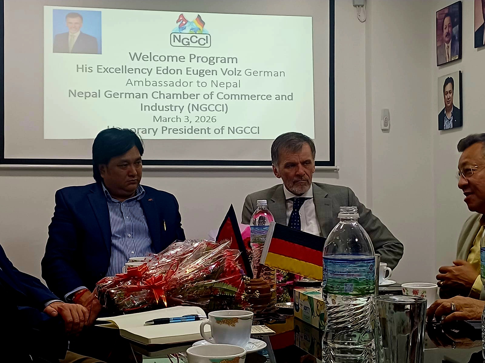 लगानी आकर्षित गर्न सुदृढ व्यावसायिक वातावरण आवश्यक: जर्मन राजदूत