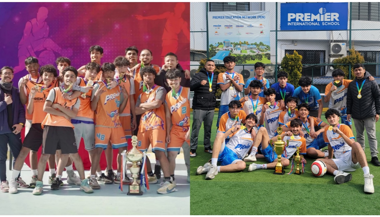 प्रिमियरका छात्रहरू निस्सा फुटबल र यू–१९ जेभियर बास्केटबल प्रतियोगिताका विजेता