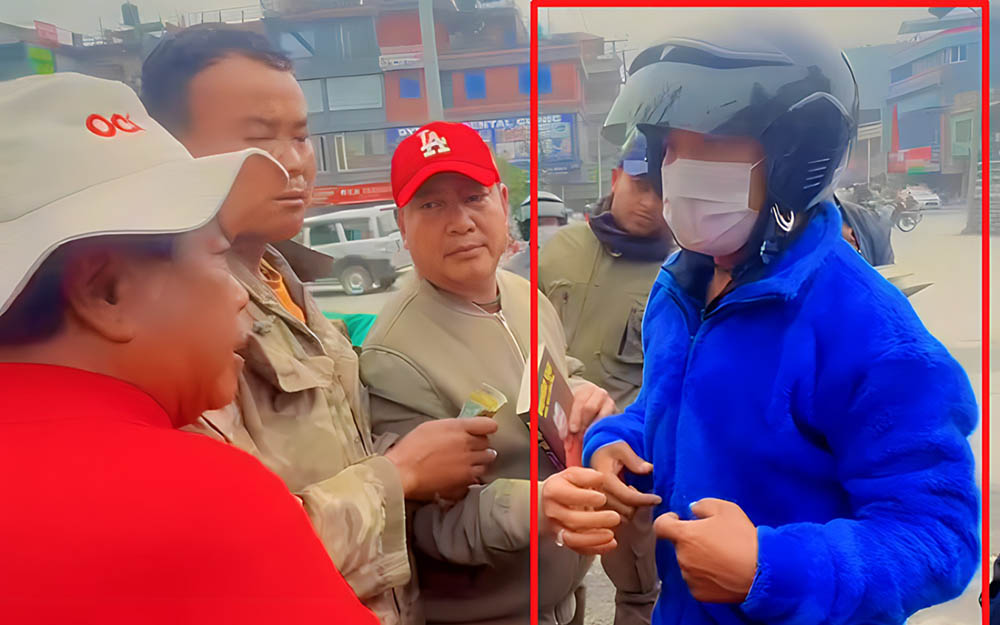 महावीर पुनलाई ’थुक्क’ भने बापत पक्राउ परेका विकास गुरुङ रिहा