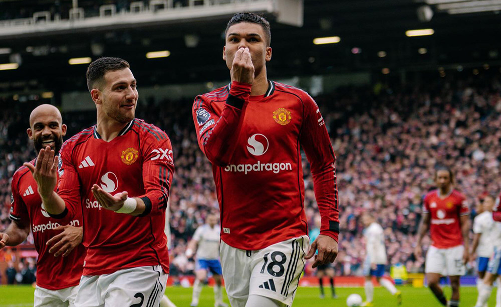 एस्टन भिल्लालाई हराउदै म्यानचेस्टर युनाइटेड तेस्रो स्थानमा उक्लियो