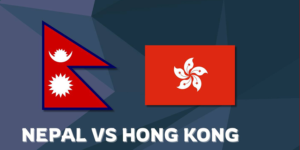 नेपाल र हङकङबीचको खेल स्थगित