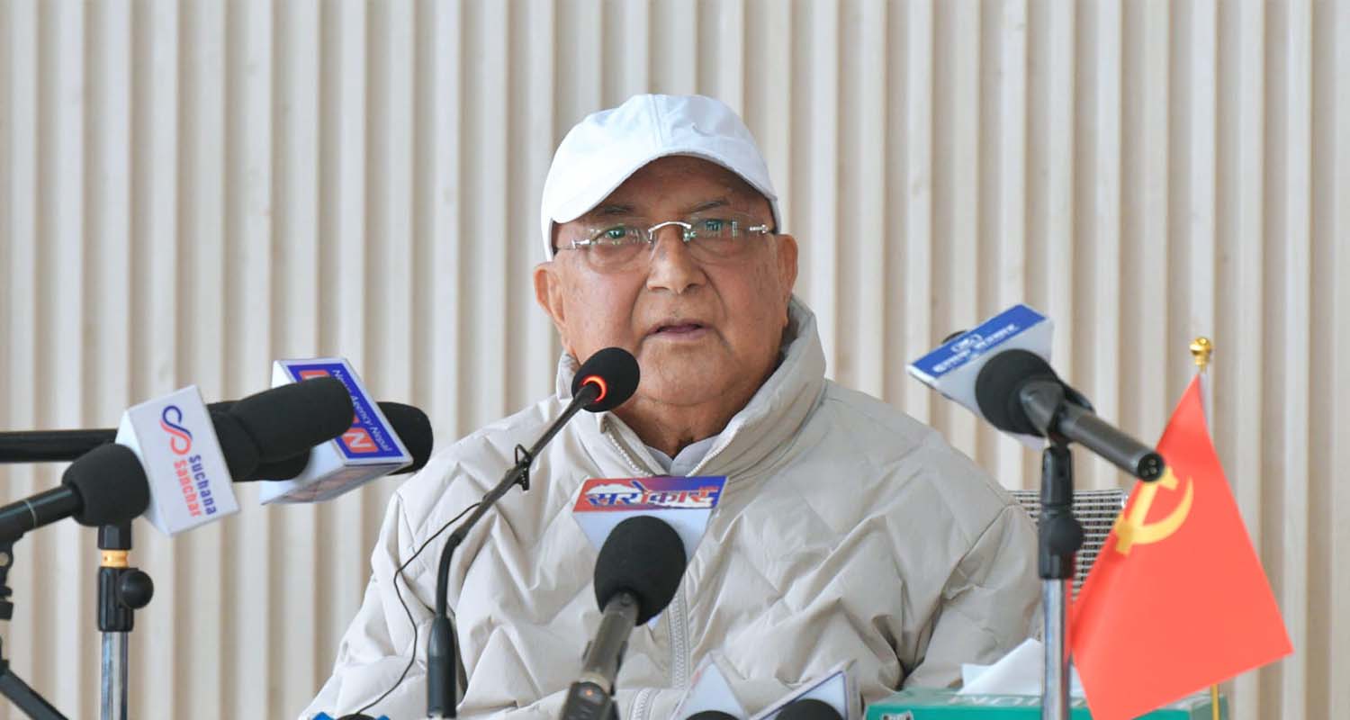 पार्टीविरुद्ध चौतर्फी कुप्रचार गरियो, निर्वाचन परिणाम अस्वभाविक छ: ओली