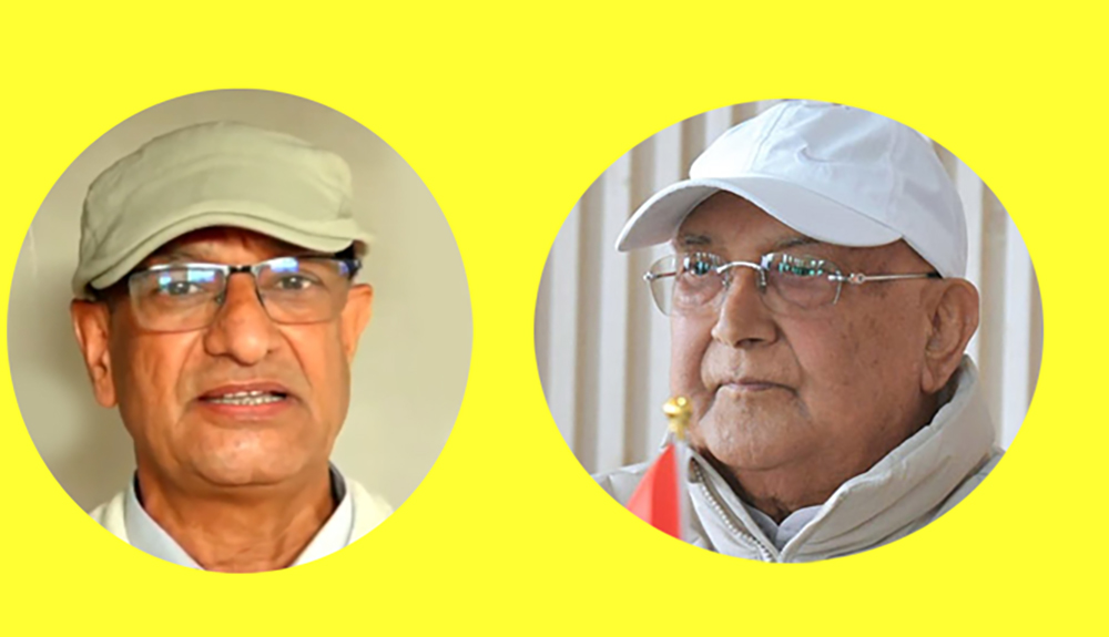 ओली र लेखकको स्वास्थ्य परीक्षण गर्ने तयारी