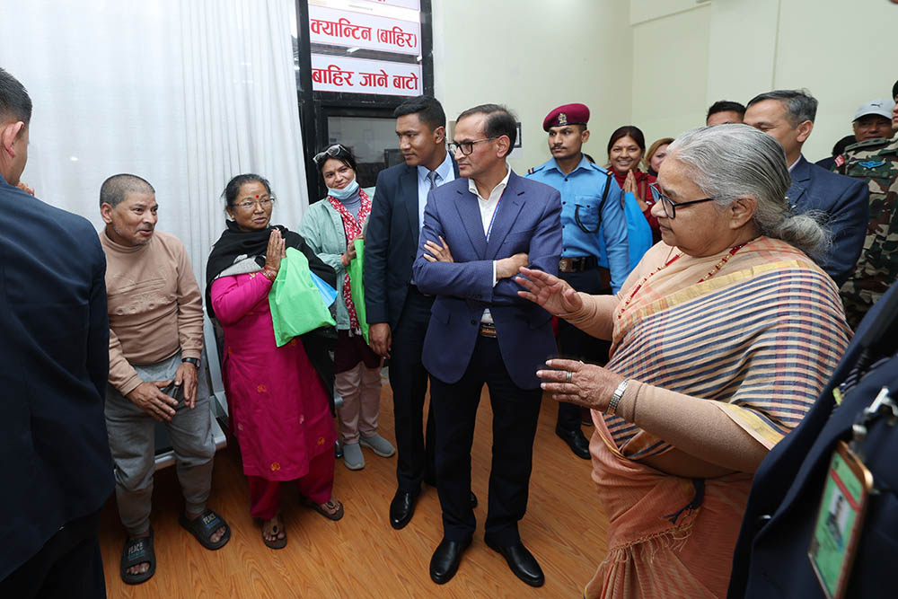 सिडिओ कार्यालयमा प्रधानमन्त्रीको चासो