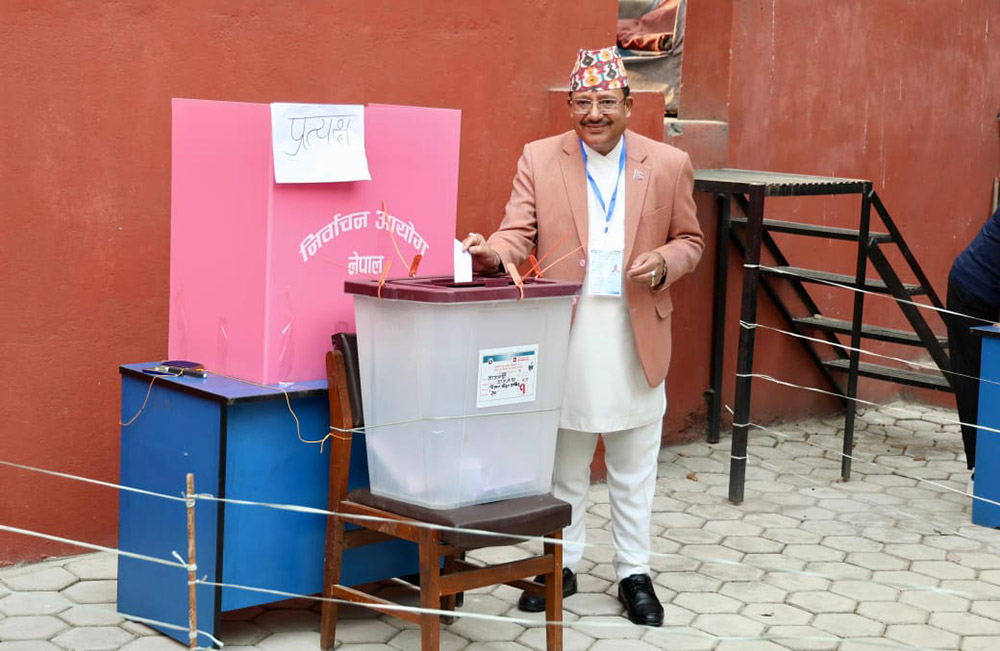 १२ बजेसम्म करिब १८ प्रतिशत मतदान