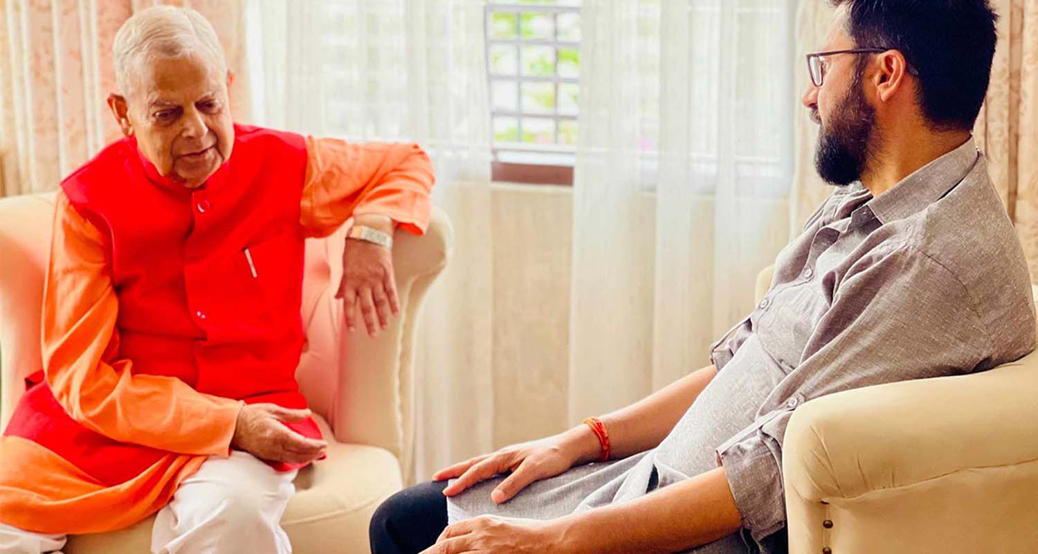 रवि लामिछाने भेट्न पुगे महन्थ ठाकुर, के भयो कुराकानी ?