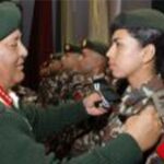 नेपाली सेनाका ९६ प्राविधिक उप सेनानीलाई दर्ज्यानी चिन्ह प्रदान
