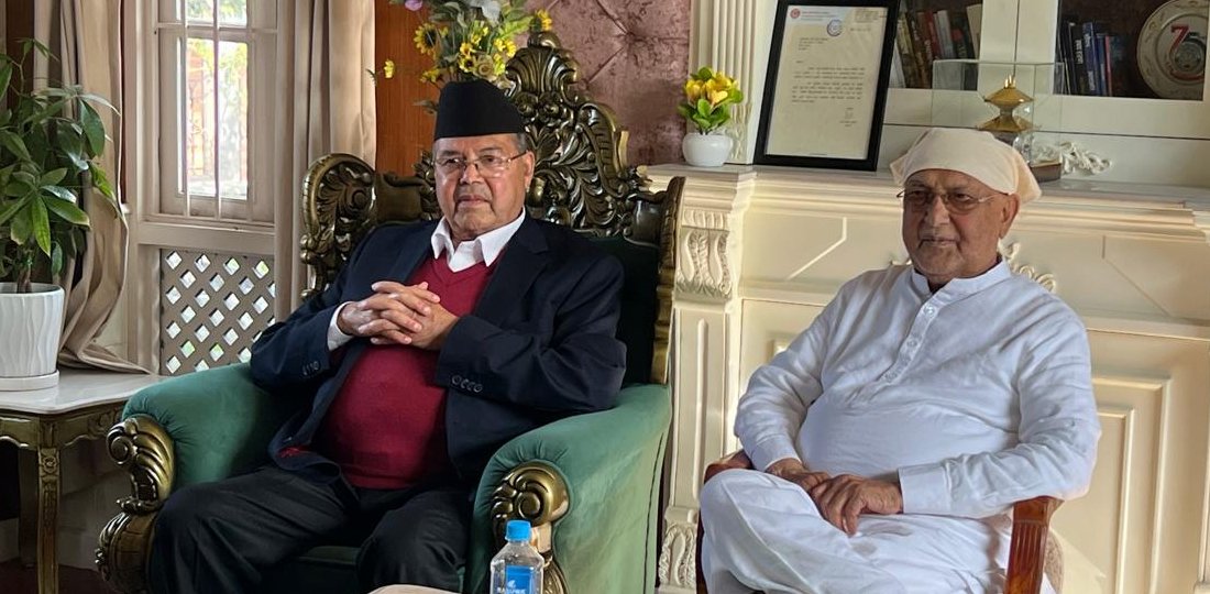 ओलीलाई समवेदना दिन गुण्डु पुगे झलनाथ खनाल