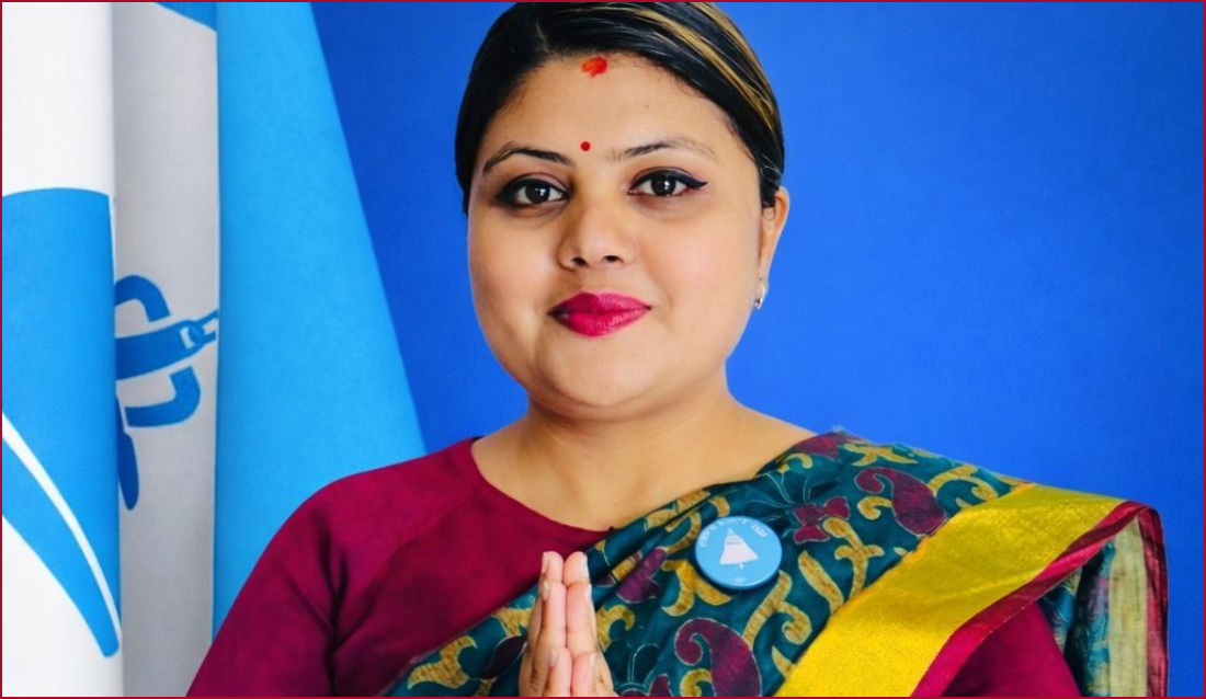 मोरङ-६ मा रास्वपाकी रुविना आचार्य निर्वाचित