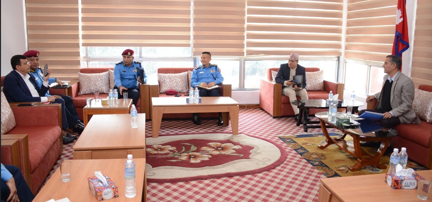 सुरक्षा प्रवन्धबारे गृहमन्त्रालयमा बैठक