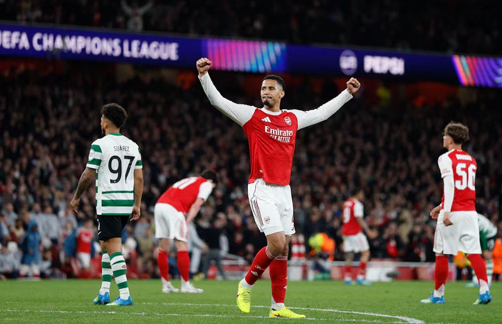 आर्सनल च्याम्पियन्स लिगको सेमिफाइनलमा