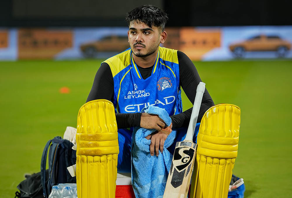 आयुष म्हात्रे आइपिएलबाट बाहिरिए, चेन्नईलाई झट्का