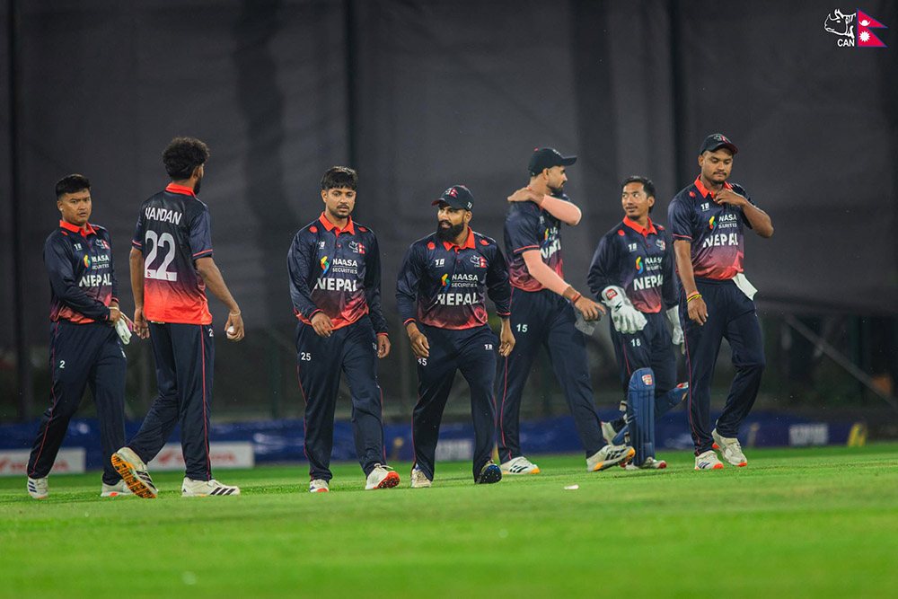 नेपाल युएईसँग ६ विकेटले पराजित