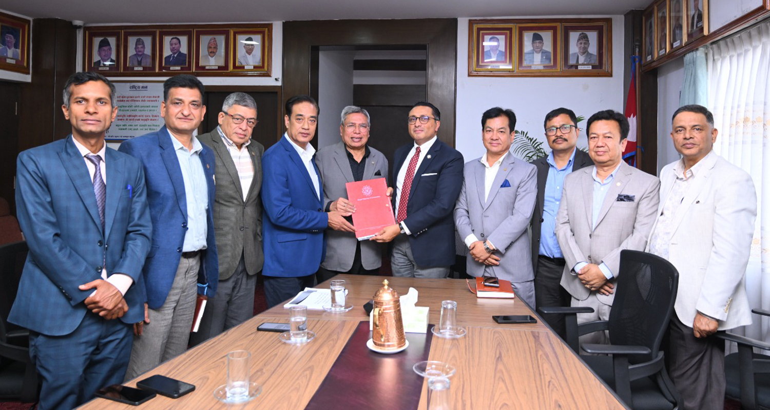 आगामी बजेट निजी क्षेत्रमैत्री, उत्पादनमुखी र लगानी प्रोत्साहन गर्ने खालको हुनुपर्नेमा चेम्बरको जोड