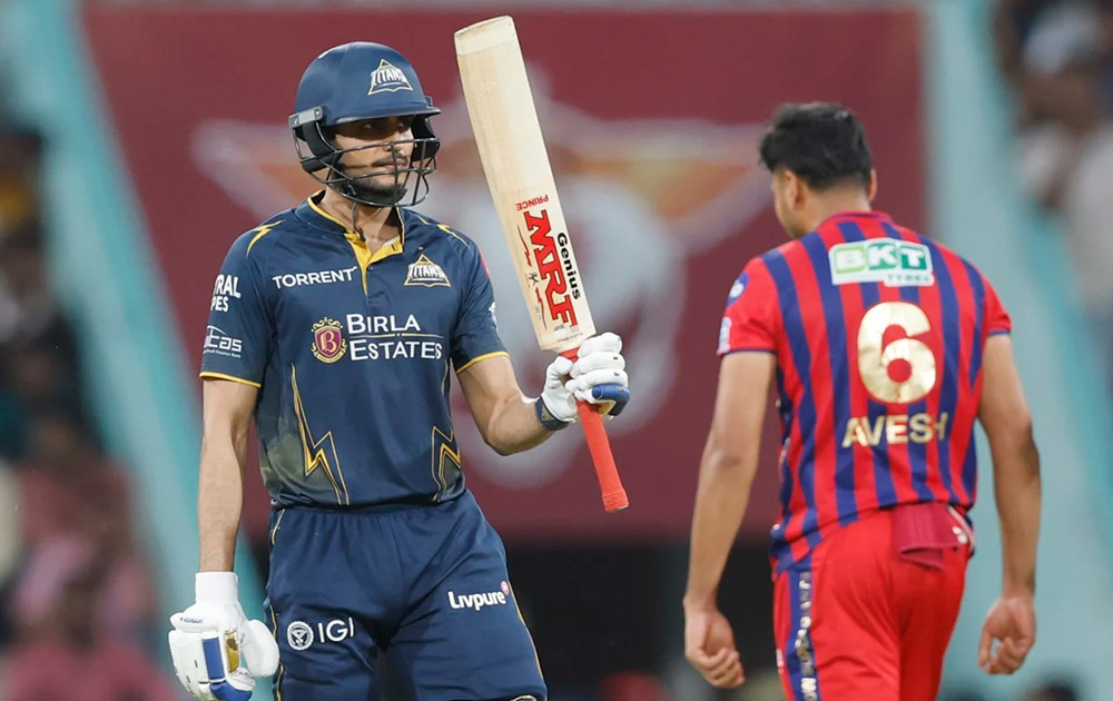 आइपिएलमा लखनउमाथि गुजरात ७ विकेटले विजयी