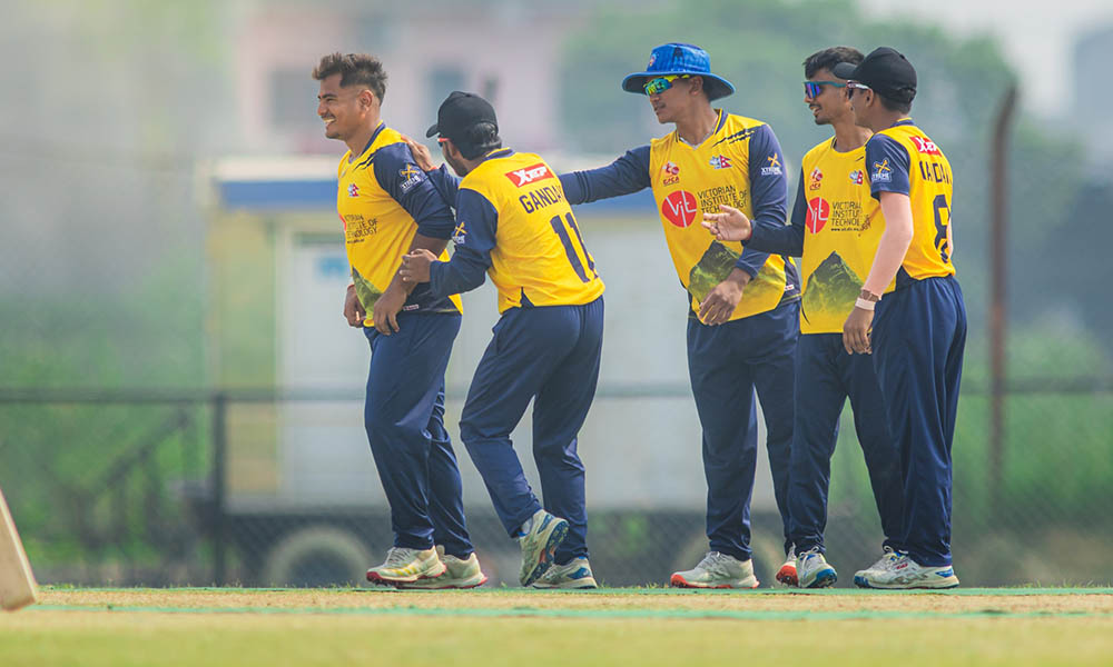 बिपिनको घातक बलिङमा कर्णालीमाथि गण्डकीको शानदार जित