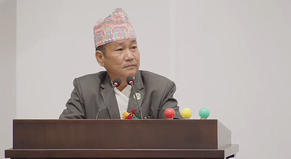 हर्क साम्पाङले गरे एमसीसी खारेजको माग