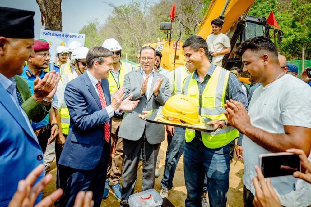 एमसीसीअन्तर्गत धानखोला–लमही सडकखण्डको काम सुरू