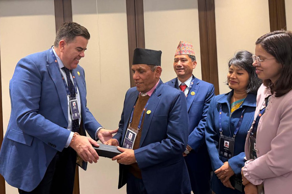 राष्ट्रिय सभा अध्यक्ष दाहाल र अष्ट्रेलियाका सभामुख डिकबीच भेटवार्ता