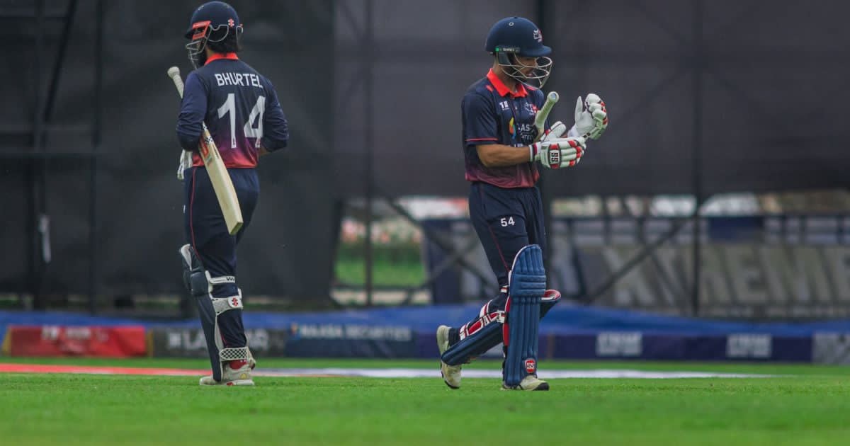 नेपाल ओमानसँग १०२ रनले पराजित